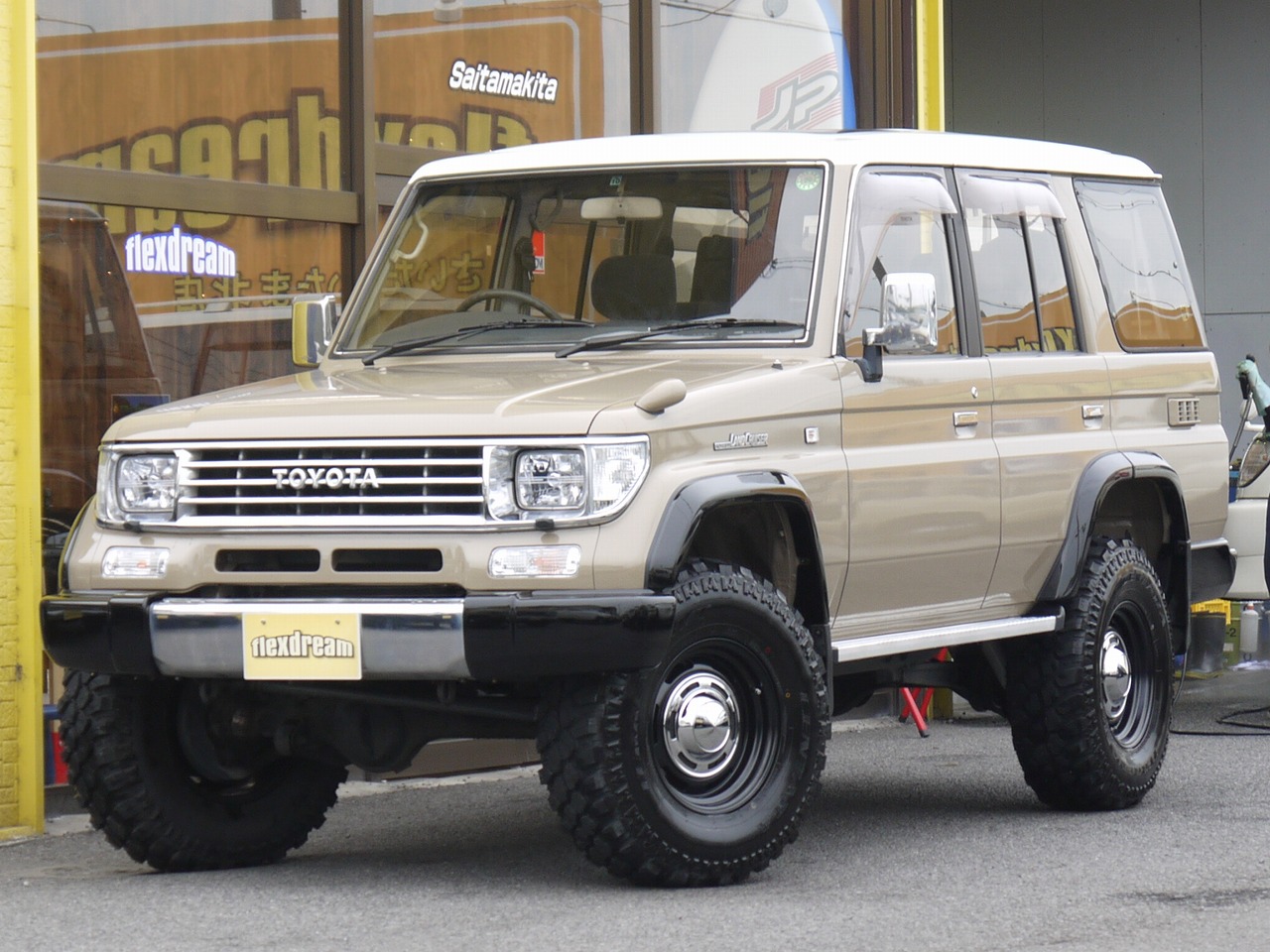 最新作得価 ヤフオク! - ランドクルーザー78プラド 純正 オーバー